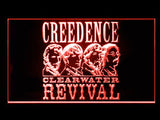 Creedence Clearwater Revival LED Neon Sign USB - Red - TheLedHeroes