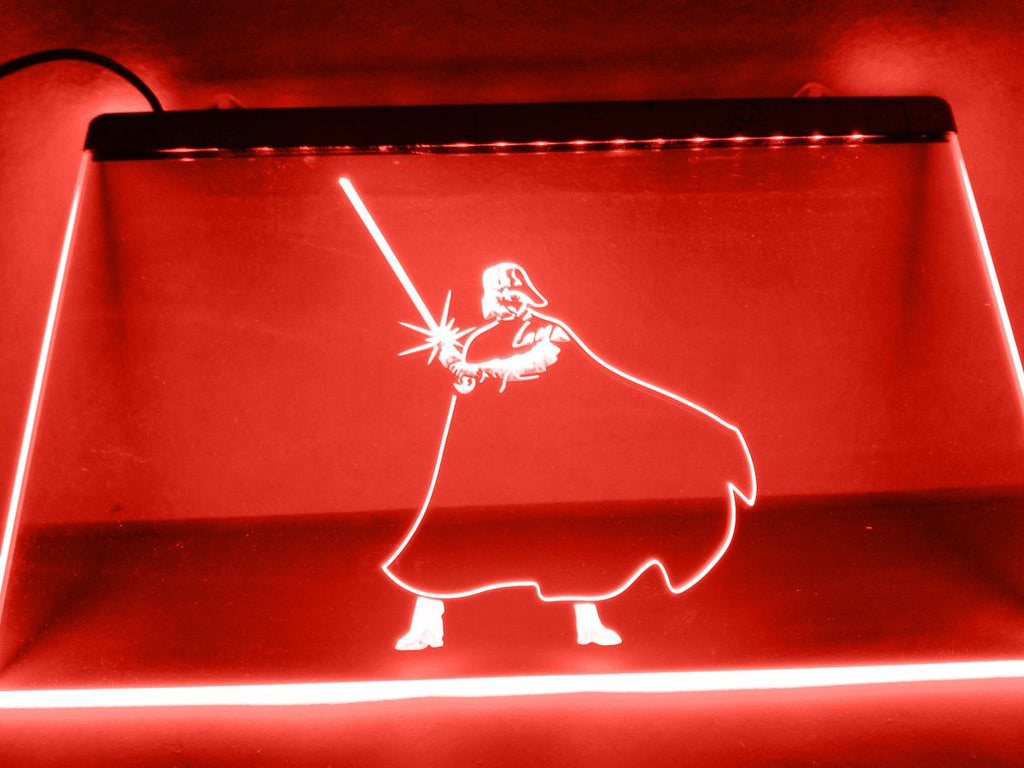 Star Wars Darth Vader (2) LED Neon Sign Electrical - Red - TheLedHeroes