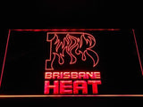 Brisbane Heat LED Neon Sign USB - Red - TheLedHeroes