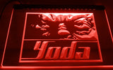 Star Wars Yoda LED Neon Sign USB - Red - TheLedHeroes