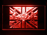 The Beatles England Jump LED Neon Sign Electrical - Red - TheLedHeroes