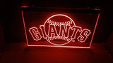 San Francisco Giants LED Neon Sign USB - Red - TheLedHeroes