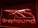 Greyhound Dog LED Neon Sign USB - Red - TheLedHeroes