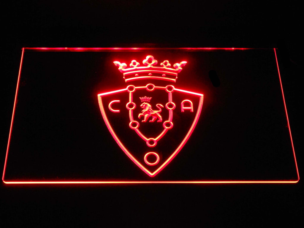 CA Osasuna LED Neon Sign USB - Red - TheLedHeroes