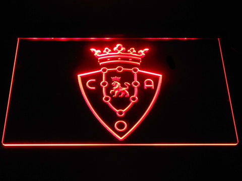 CA Osasuna LED Neon Sign USB - Red - TheLedHeroes