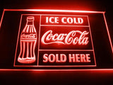 Coca Cola Sold Here LED Neon Sign Electrical -  - TheLedHeroes