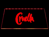 Cruella LED Neon Sign USB - Red - TheLedHeroes