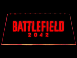Battlefield 2042 LED Neon Sign USB - Red - TheLedHeroes