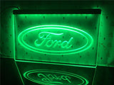 Ford LED Neon Sign USB - Green - TheLedHeroes