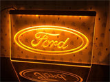 Ford LED Neon Sign USB - Yellow - TheLedHeroes