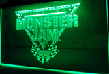 Monster Jam LED Neon Sign Electrical - Green - TheLedHeroes
