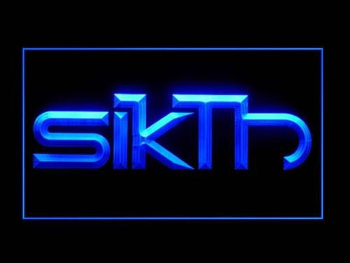 FREE Sikth LED Sign - Blue - TheLedHeroes