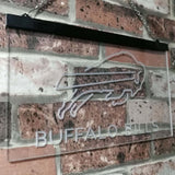 Buffalo Bills Dual Color Led Sign -  - TheLedHeroes