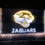 Jacksonville Jaguars Dual Color Led Sign -  - TheLedHeroes