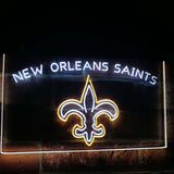 New Orleans Saints Dual Color Led Sign -  - TheLedHeroes