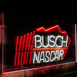 Busch Nascar Dual Color Led Sign - Normal Size (12x8.5in) - TheLedHeroes