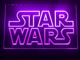 Star Wars (2) LED Neon Sign USB - Purple - TheLedHeroes