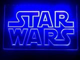 Star Wars (2) LED Neon Sign USB - Blue - TheLedHeroes