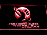 The Hitchhiker's Guide To The Galaxy (2) LED Neon Sign USB - Red - TheLedHeroes