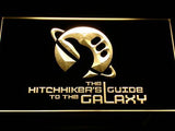 The Hitchhiker's Guide To The Galaxy (2) LED Neon Sign USB - Yellow - TheLedHeroes