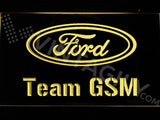 Ford Team GSM LED Neon Sign Electrical - Yellow - TheLedHeroes
