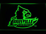 Louisville Cardinals LED Neon Sign USB - Green - TheLedHeroes