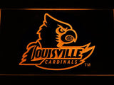 Louisville Cardinals LED Neon Sign USB - Orange - TheLedHeroes