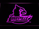 Louisville Cardinals LED Neon Sign USB - Purple - TheLedHeroes