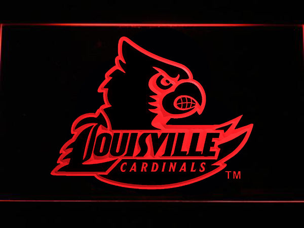 FREE Louisville Cardinals LED Sign - Red - TheLedHeroes