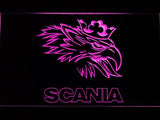 Scania 2 LED Neon Sign Electrical - Purple - TheLedHeroes
