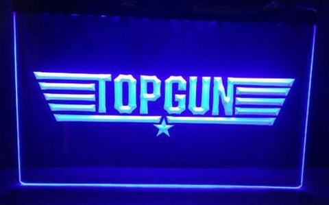 Top Gun Movie Logo Bar Decor LED Neon Sign Electrical -  - TheLedHeroes