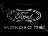 Ford Mondeo RSI LED Neon Sign USB - White - TheLedHeroes