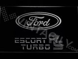 Ford Escort RS Turbo LED Neon Sign Electrical - White - TheLedHeroes