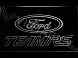 FREE Ford Team RS LED Sign - White - TheLedHeroes
