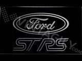 Ford ST/RS LED Neon Sign USB - White - TheLedHeroes