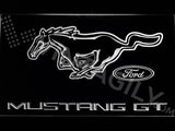 Mustang GT LED Sign - White - TheLedHeroes