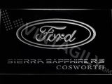 Ford Sierra RS Cosworth LED Neon Sign USB - White - TheLedHeroes