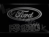 Ford RS 2000 LED Neon Sign USB - White - TheLedHeroes