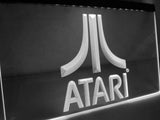 Atari Game PC Logo Gift Display LED Neon Sign USB - White - TheLedHeroes