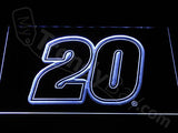 Matt Kenseth LED Neon Sign Electrical - White - TheLedHeroes
