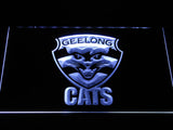 Geelong Football Club LED Neon Sign USB - White - TheLedHeroes