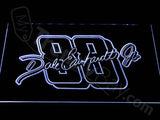 Dale Earnhardt Jr. LED Neon Sign USB - White - TheLedHeroes