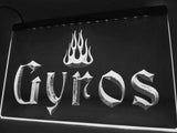 Gyros LED Neon Sign USB - White - TheLedHeroes