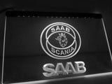 SAAB LED Neon Sign Electrical - White - TheLedHeroes