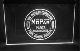 Mopar (2) LED Neon Sign USB - White - TheLedHeroes