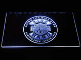 Harley Davidson Badge LED Neon Sign USB - Green - TheLedHeroes