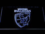 Western Bulldogs LED Neon Sign USB - White - TheLedHeroes