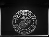 FREE United States Marine Corps LED Sign - White - TheLedHeroes