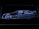 Justin Allgaier 2 LED Neon Sign USB - White - TheLedHeroes
