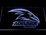 FREE Adelaide Football Club LED Sign - White - TheLedHeroes